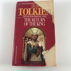 The Return Of The King by J.R.R. Tolkien LOTR Part 3 Paperback 1973 Ballantine